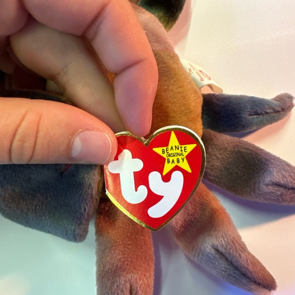 Claude The Crab Beanie Baby Original 1996 - Picture 6 of 8